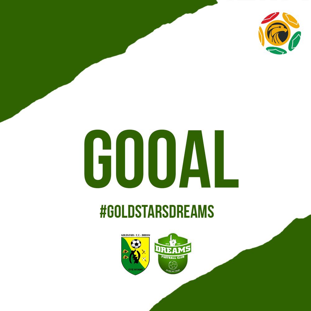 ⌚90+3 

  G⚽️⚽️⚽️⚽️⚽️⚽️AL JOSEPH ESSO 🤩

GOLDSTARS 2️⃣ - 1️⃣ DREAMS FC

#GoldstarsDreams

#StillBelieve☝🏾💚 | #IGWT | #DFC4LIFE