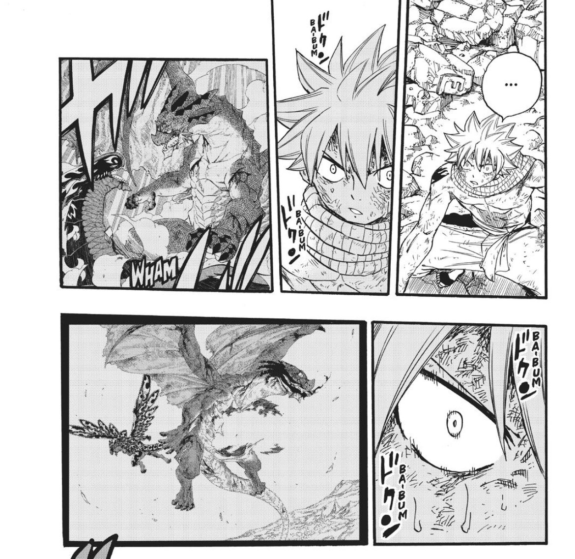 Natsu having PTSD 😭