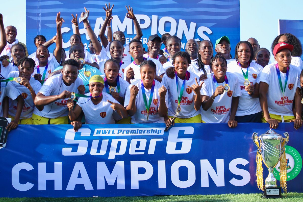 HonPhilipShaibu's tweet photo. Yes, We Did It — DREAM COME TRUE

We toiled all years, planned, invested, laboured, and made a lot of sacrifices, to get to the place where our contemporaries are and today, the DREAM HAS COME TRUE! 

You girls have done greatly well and have inked your names into the history book of the Heartbeat of the Nation!

Your performances from the beginning of the season gave me the understanding that you have matured to the stage of claiming the @TheNWFL Tilte and that, you have done now. 

Thank you, Moses Aduku for a job well done — hiring you as the coach was carefully done and you have repaid the trust placed in you to lead us to glory. Kudos to the backroom staff — technical, secretariat, media and the 12th man — the FANS — we have all done it! 

I'm on top of the world and super excited to see the labour of past years eventually yield positive. 

Every area in Edo state, from Aduwawa to Sapele Road, from Oluku to Okpepe, from Ekpoma to Jattu, from Ibilo to Ugbowo, Sakponba to Ewohimi, Afuze to Ewu, Igbanke to Iyamho and Lampese to Usen are jumping for joy. 

The excitement in the heart of the people of Uzairue to Ewu, Gelegele to Ikpoba-Okha, Oredo to Orhionmwon, Uhunmwonde to Egor, Siluoko to Abudu, Iruekpen to Sabongida-Ora and Ososo to Uzebba is more than what can be quantified. 

Thank you for putting smiles on the faces of our people. 

Congratulations, CHAMPIONS!
