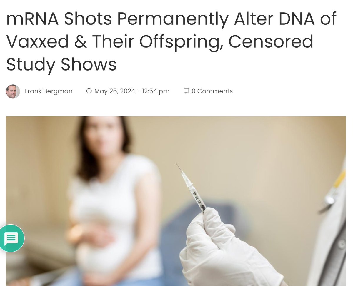 A disturbing new study has revealed that Covid mRNA shots permanently alter the DNA of those who receive the injections.
Alarmingly, however, these dangerous changes to the DNA will be passed on to the offspring of the Covid-vaccinated.
This week, renowned cardiologist Dr. Peter