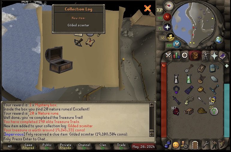 finley_rs's tweet image. 3rd piece of gilded! #collectionlog #osrs #roadto1k