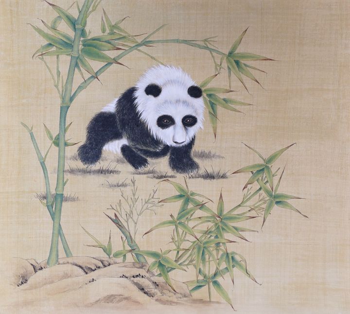Art of the Day: 'Panda - no Cally'. Buy at: ArtPal.com/moldenhauer?i=…