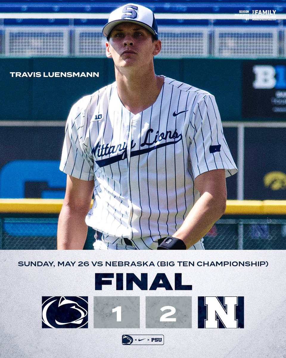 Final. Penn State's tremendous run in the Big Ten Tournament ends in the Big Ten Championship Game.

#WeAre