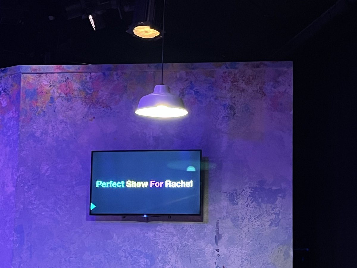 #perfectshowforrachel was enlightened and entertaining. everything needed for a great night out: kylie.casual violence. garage tunes. water pistols. 2 weeks don’t miss it. <a href="/BarbicanCentre/">Barbican Centre</a> @WeAreZooCo