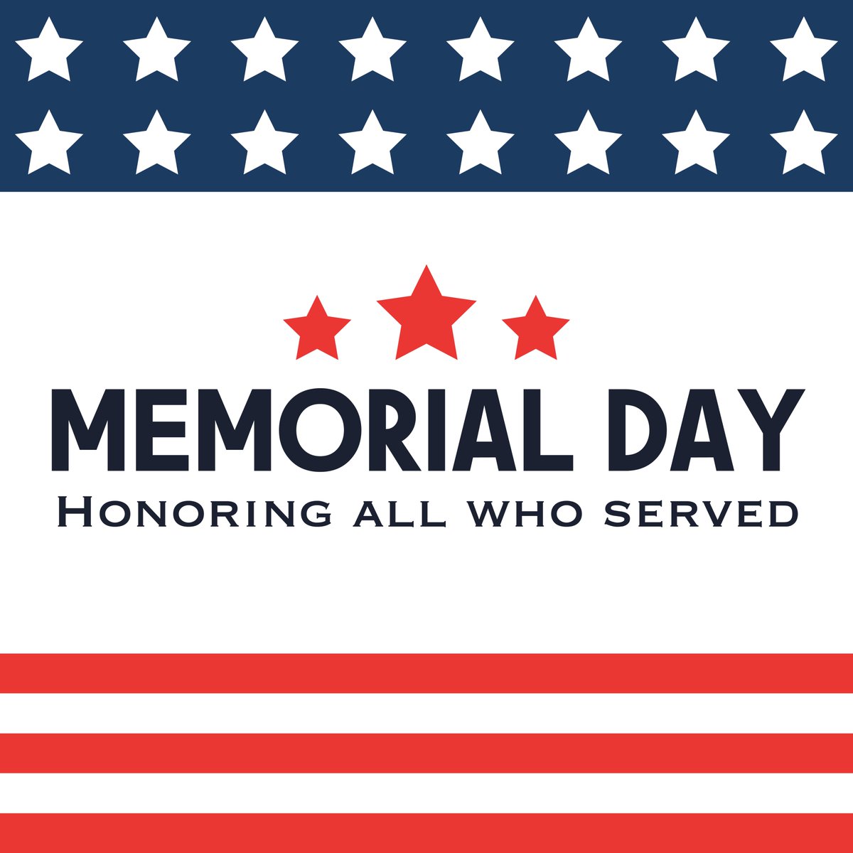 As we gather with loved ones on this Memorial Day, we salute our fallen heroes who sacrificed everything for our freedom. Let us remember their legacy and continue to support and uplift one another in their memory.
