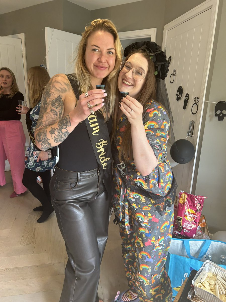 Have we been drinking since 11.30am? Yes. Best weekend for <a href="/Fall_Out_Iona/">🪦💀 Iona Walling-Smith💀🪦</a>’s hen do 🖤🖤🖤