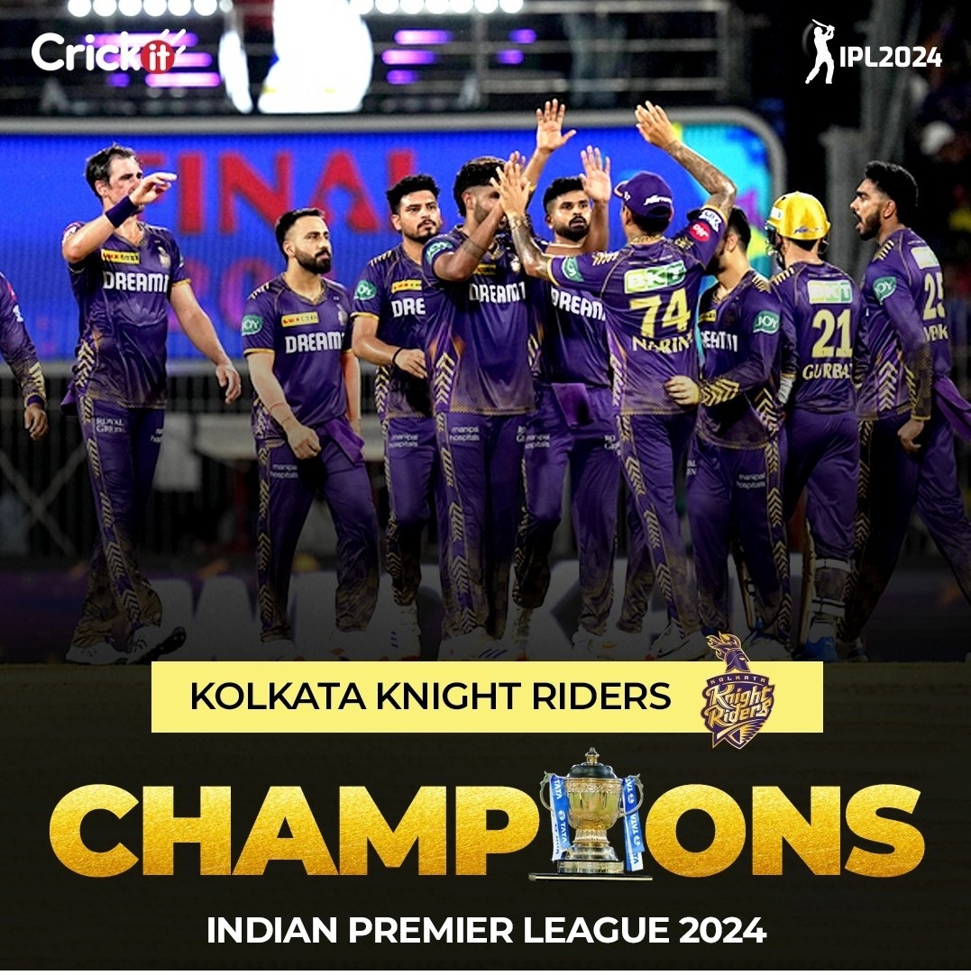 Congratulations KKR 👏🫶🥳
#KKRvsSRHFinal #IPL2024