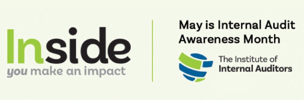 May✨

Internal Audit Awareness Month!
Inside you make an impact
@IIA_SA
