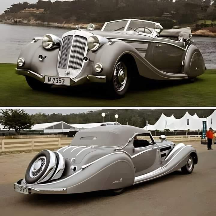 Behold! The 1938 Horch 835 Cabriolet.