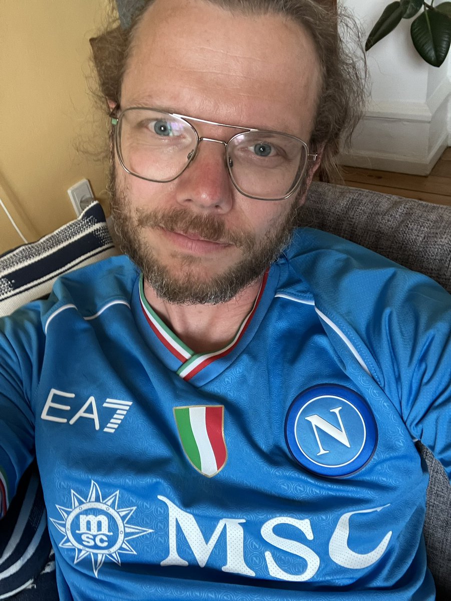 Still wearing this as proudly as ever. We will bounce back. #ForzaNapoliSempre