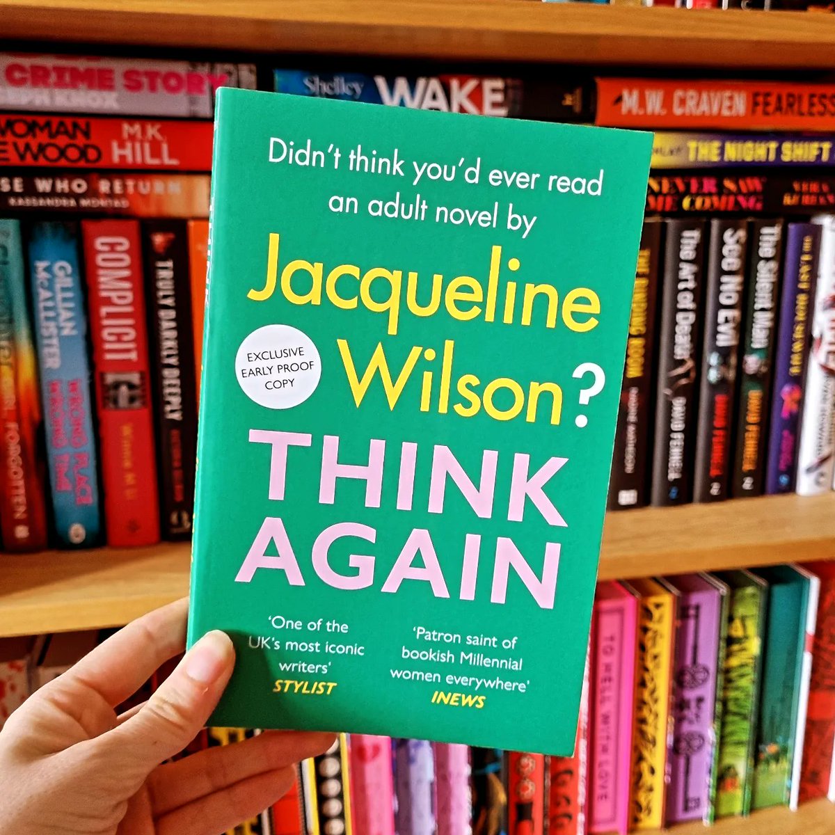 Not to be dramatic, but this is the book I've been waiting for my whole life. 🙌 The first adult novel by Jaqueline Wilson and it's a sequel to the Girls In Love series, the dream!! Thank you so much, @PenguinHuddleUK!