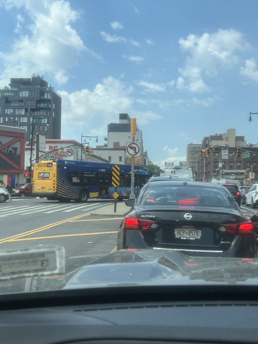 Been sitting at Atlantic avenue and Flatbush for 25 minutes because every MTA bus has pulled through and blocked every green light with no regard to other traffic. <a href="/MTA/">MTA</a> do better. Buses are not above traffic lights