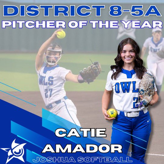 DISTRICT 8-5A PITCHER OF THE YEAR <a href="/JoshuaISD/">Joshua ISD</a>