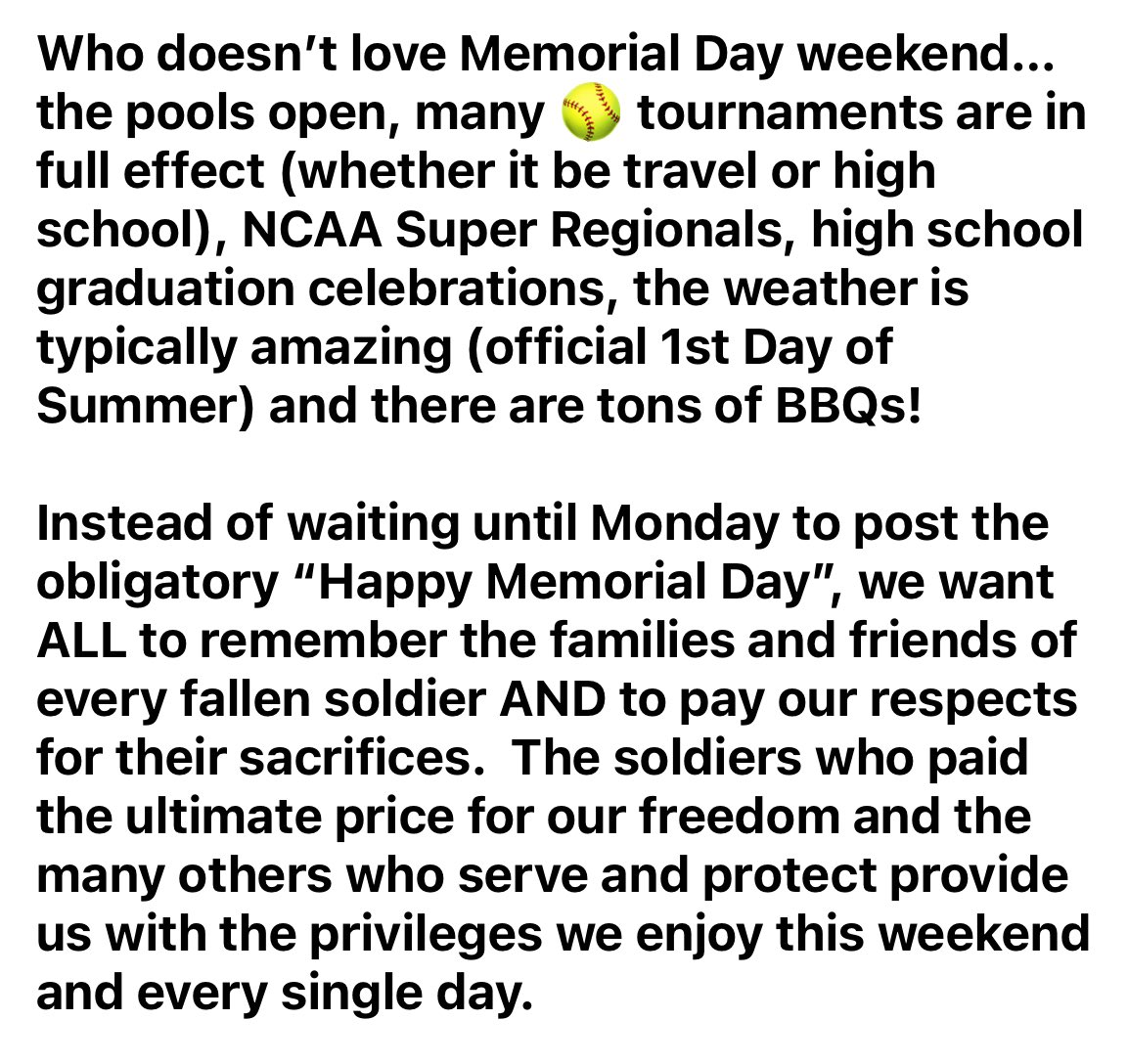 VAUnitySB's tweet image. Not waiting until Monday to post the “Happy Memorial Day”, we want ALL to remember the families &amp;amp; friends of every fallen soldier &amp;amp; to pay our respects for their sacrifices.

We say Thank You &amp;amp; HONOR you!   

#SemperFidelis #AimHighFlyFightWin #thiswelldefend #SemperParatus