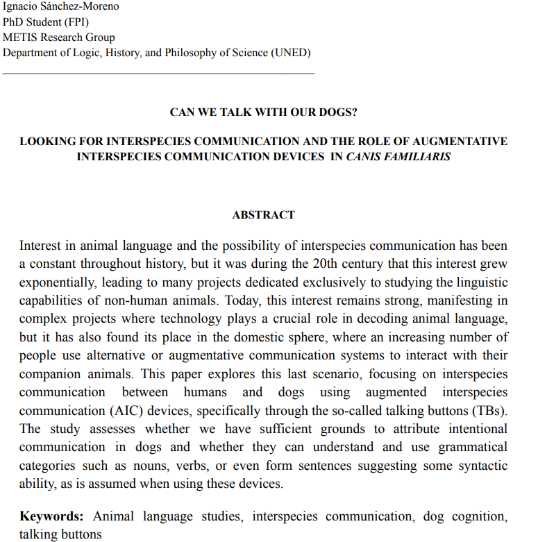 📣Our PhD students, Miguel Borrajo (<a href="/UnMiguelBorrajo/">Miguel Borrajo</a> ) and Ignacio Sánchez-Moreno (<a href="/nachofsof/">Ignacio Sánchez-Moreno</a>) will participate and present their respective projects at the Workshop ‘Mentes Animales’, from 5 to 7 June. More info below ⬇️