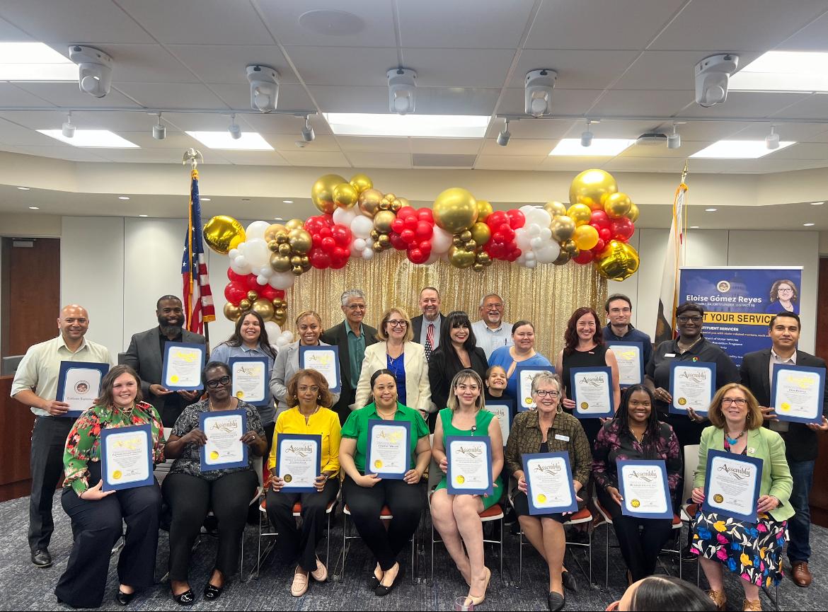 thinktogether's tweet photo. Think Together's San Bernardino Region does it again! General Managers, Rhonda Scott and Alberto Barajas, will be honored as part of the 50th Assembly District 2024 Non-profit of the Year awards. Thank you to California State Assembly Majority Eloise Gómez Reyes. 💡

@EGReyesCA https://t.co/6p6bnKVdzk