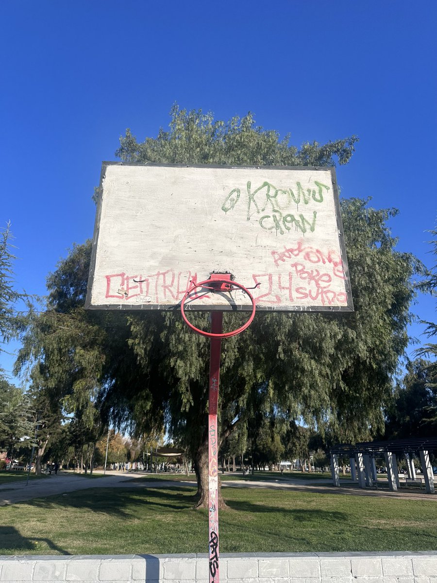 Feli2014's tweet photo. @TomasVodanovic favor su ayuda alcalde para arreglar canchas de parque 3 poniente parque Nva San Martín , adjunto fotos @Muni_Maipu , saludos https://t.co/vs09YZqQKr