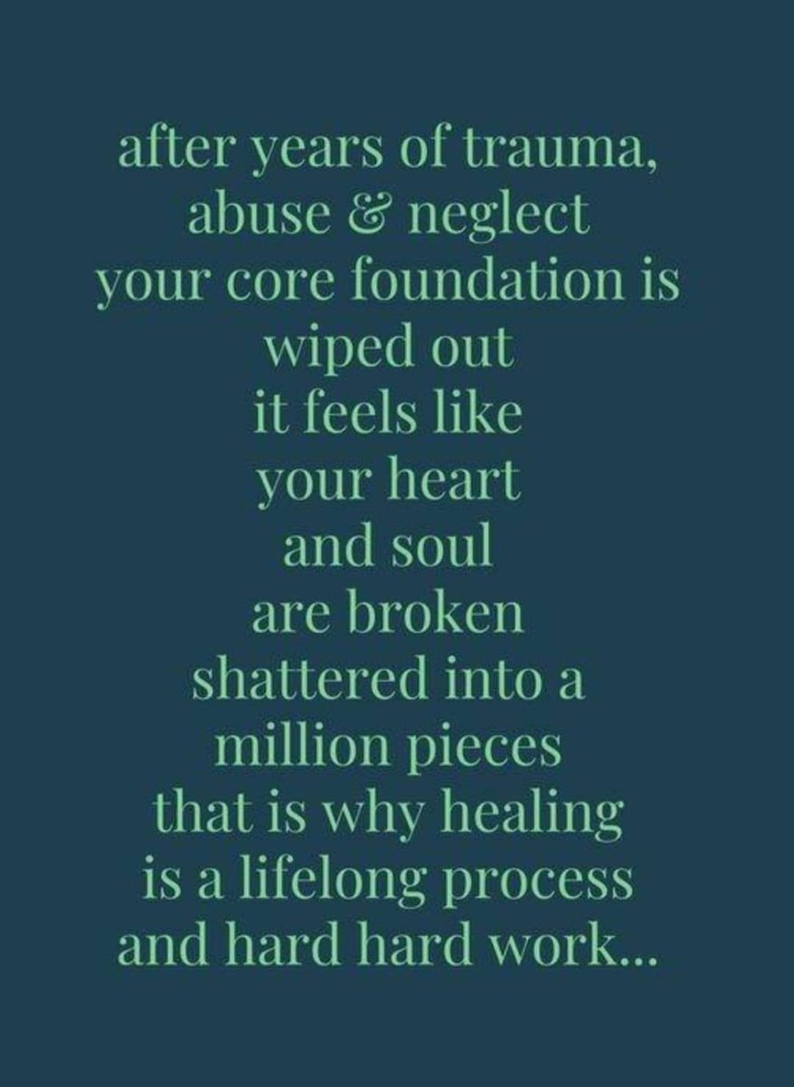 RhiaCrewe's tweet photo. 💜 Indeed this is true. Healing does take a lifetime 💜
#healing #trauma https://t.co/v9haHIB6Pi