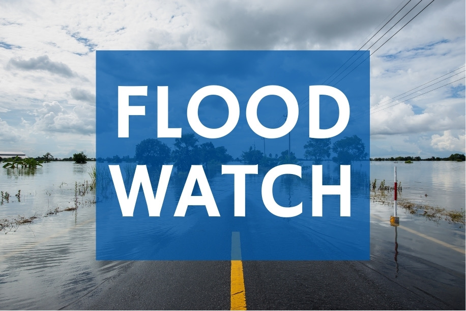 Fayette County is under a Flood Watch until Monday, May 27, at 8:00 a.m. Remember, it only takes a few inches of moving water to carry away most cars. Turn around, don’t drown!
