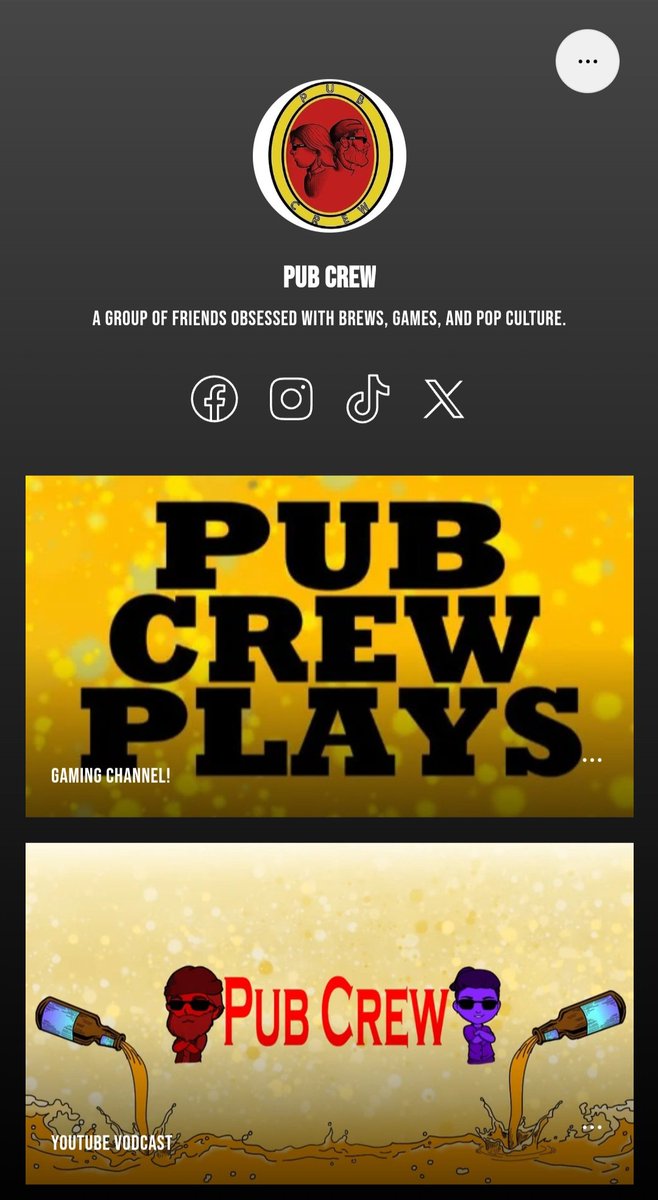 PubCrewPodcast's tweet photo. Hey y'all! Did you know we have a gaming channel? Well you do now! Go check out some of our gamplays, and while your at it, check out our podcast episodes too! Both can be found on YouTube, while our podcast is also available in audio format on Spotify and many other - https://t.co/E2IpB5DtZC