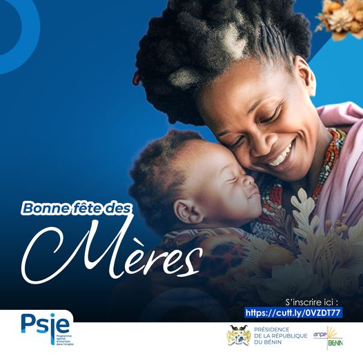 Mamans, vous êtes nos étoiles guides.
Bonne fête des mères !
#fetedesmeres
---
📷 𝗡𝗼𝗻 𝗶𝗻𝘀𝗰𝗿𝗶𝘁(𝗲)𝘀 𝘀'𝗶𝗻𝘀𝗰𝗿𝗶𝗿𝗲 𝗶𝗰𝗶  cutt.ly/0VZDT77, pour postuler à nos prochains recrutements.
#psiebenin #gouvbenin #emploibenin