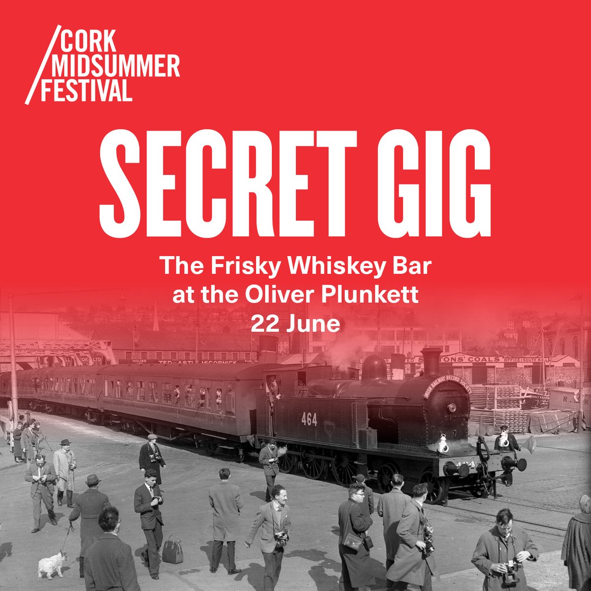 A one-night-only intimate performance from an acclaimed Irish singer and songwriter exclusively for Cork Midsummer Festival. 📆 Secret Gig | 22 June, The Frisky Whiskey Bar 🎟️ corkmidsummer.com