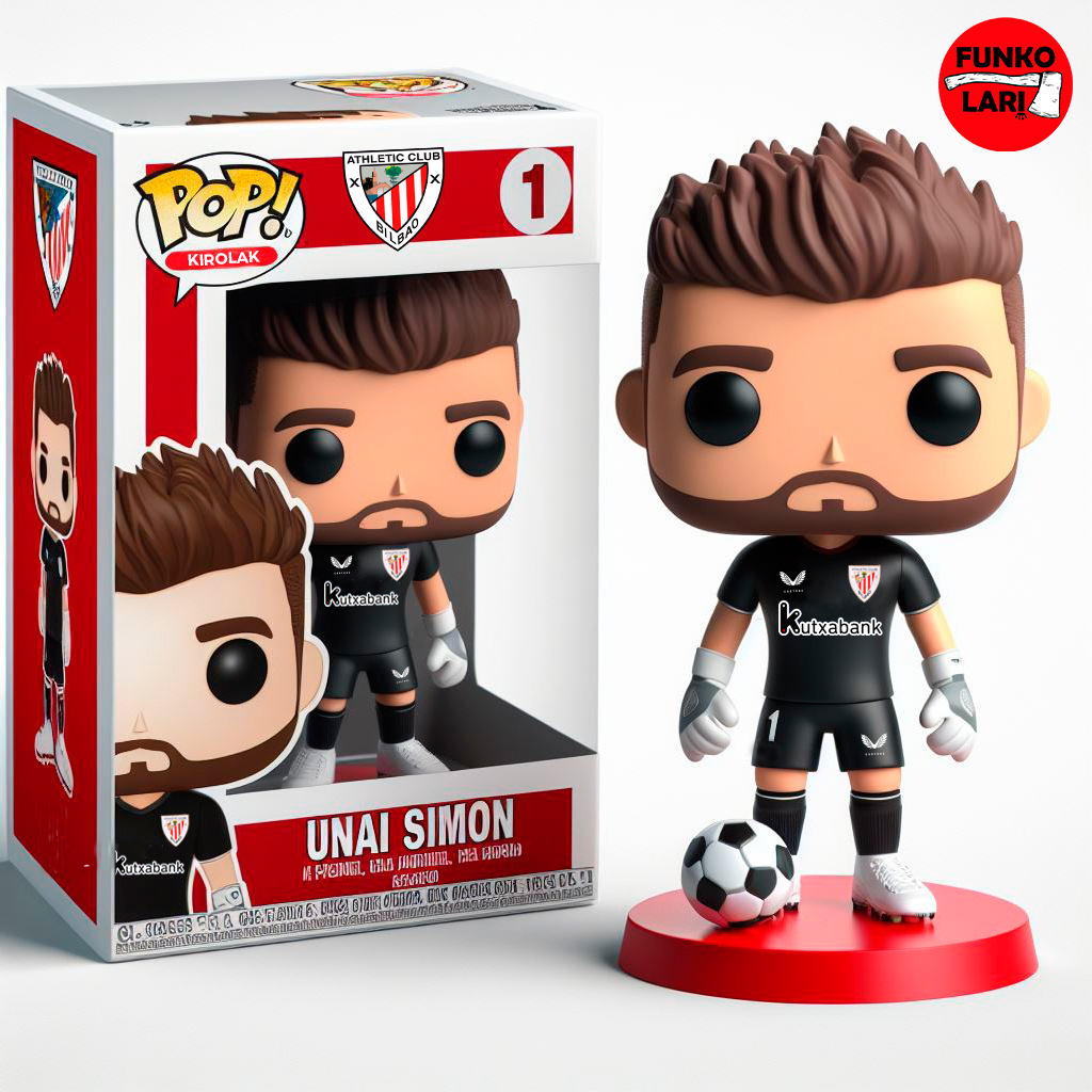 UNAI SIMÓN
Desde su  debut no ha dejado de dar alegrías a la afición del Athletic. Consolidándose como uno de los mejores porteros de Europa. Titular indiscutible en la selección estatal y trofeo Zamora 23/24. Bajo la mirada del Txopo Iribar, Unai va forjando su propia leyenda.