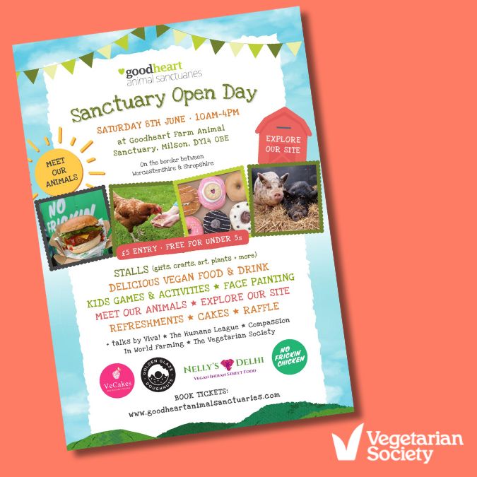 We'll be at the Goodheart Animal Sanctuary Open Day between midday and 13:00 come along and say hi! It's on Saturday 8th of June 2024, from 10am to 4pm details here goodheartanimalsanctuaries.com/summer-open-da…