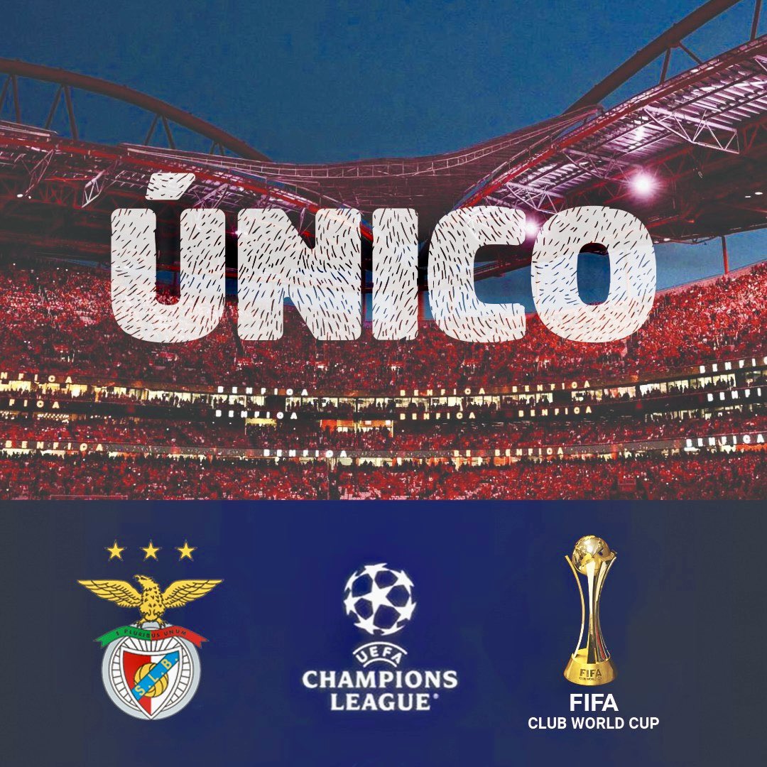 🔴⚪ O Benfica é o ÚNICO clube a representar Portugal nas duas principais competições de clubes em 24/25! 🏆🇵🇹 

Só 8 clubes na Europa igualam este feito.

Vamos, Benfica!