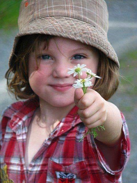 Quien da sin esperar a ser correspondido, siempre tiene en las manos la flor de la alegría.