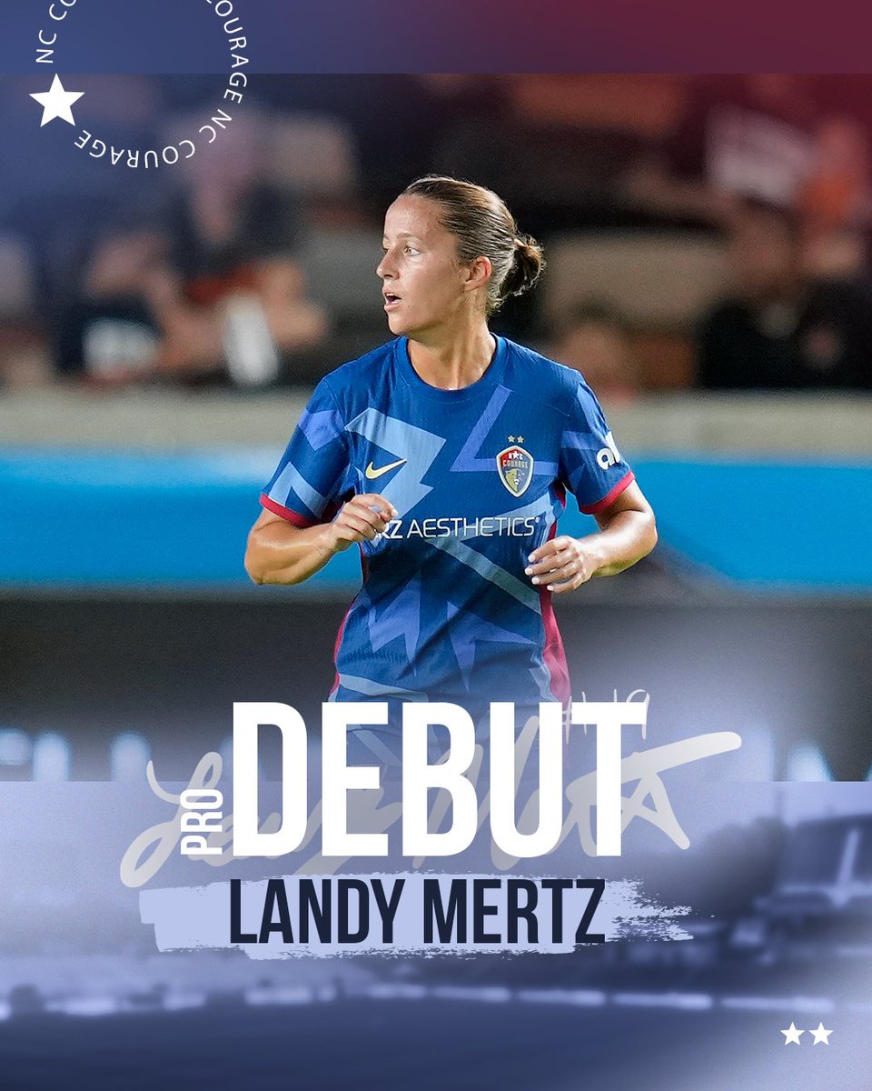 TheNCCourage's tweet photo. The future is bright for @landy_mertz 🔮

Congratulations Landy Mertz on her pro debut on Friday night!

#ForTheLove https://t.co/atUbNE2db3