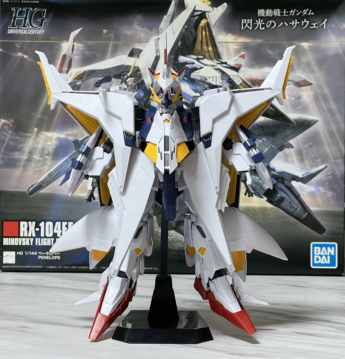 PEINTER_GUNPLA's tweet photo. 久々のガンプラ！
ペーネロペー作ったけど、かっこよすぎ😎
ハサウェイもう一度観たくなった！！

#ガンプラ　#ガンプラ好きな人と繋がりたい　#閃光のハサウェイ https://t.co/mSh8gBUZ8j