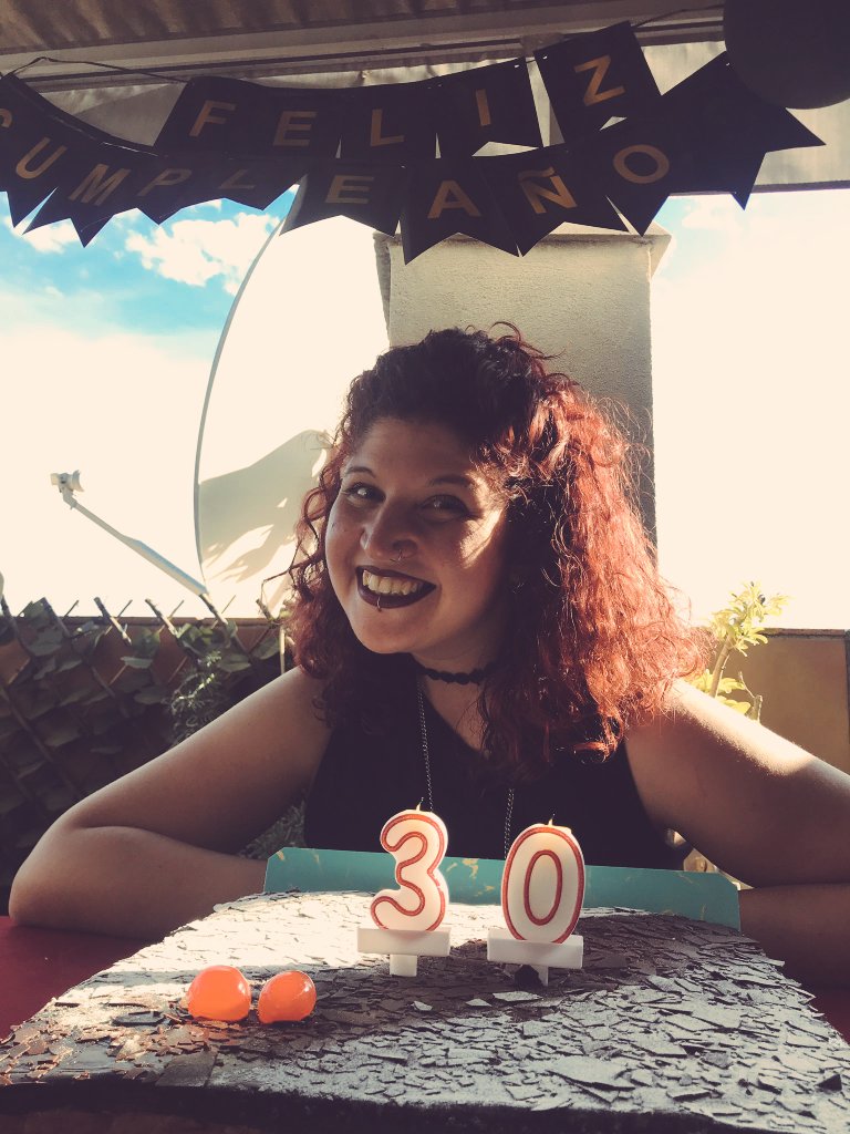 SaraHellcat's tweet photo. Ayer celebramos mi 30 aniversario. Fue un día más que increíble con gente que verdaderamente se ha ganado un huequito en mi corazón. Felices 30 a mi y a disfrutar, que los días pasan muy rápido y muchas veces nos olvidamos de aprovecharlos! ✨🥰 https://t.co/YSNEFpPnJO