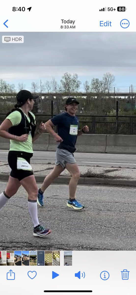 Way to go <a href="/Bluhale/">Bluhale</a> on your first #calgarymarathon