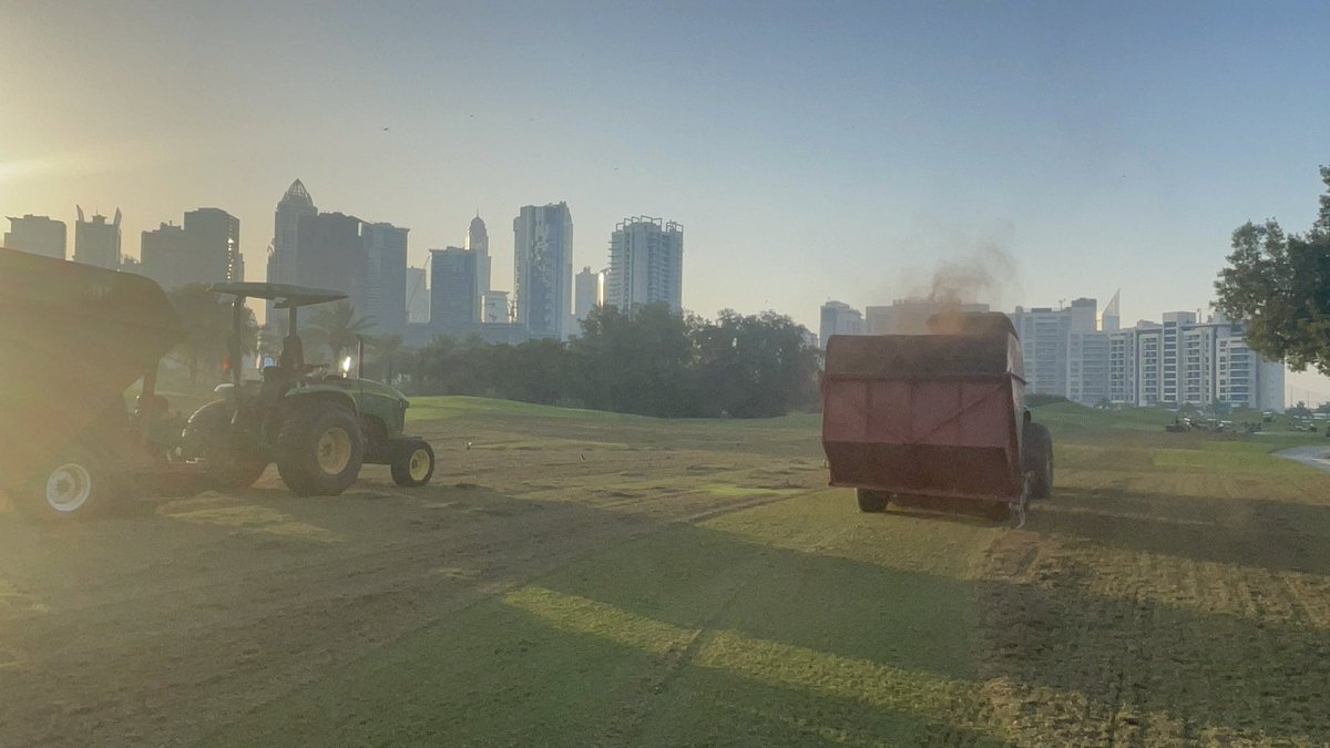 Jordan (@golfagronomy) on Twitter photo Renovation 2 of 6 for the <a href="/emaardubai/">Emaar Dubai</a> courses this summer kicking off tonight At The Montgomerie Dubai, getting a good head start on the week. <a href="/troonint/">Troon International</a> @troon #greenkeeping #golf #turf #agronomy Renovation 2 of 6 for the <a href="/emaardubai/">Emaar Dubai</a> courses this summer kicking off tonight At The Montgomerie Dubai, getting a good head start on the week. <a href="/troonint/">Troon International</a> @troon #greenkeeping #golf #turf #agronomy