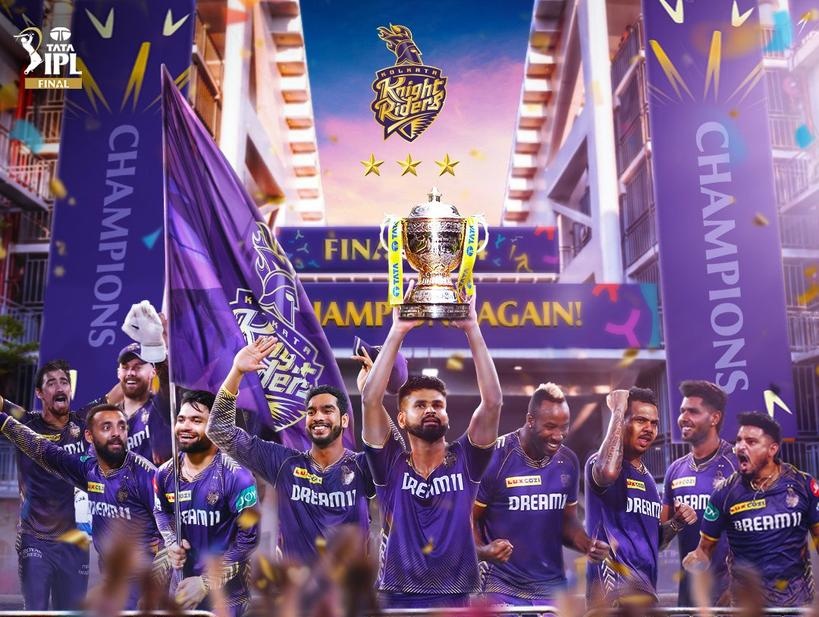 Bencho_DT's tweet photo. #IPL2O24
KKR won their 3rd IPL trophy! 🏆💪 #PureDomination #KKR #IPL2024
Pure Domination... https://t.co/B0MTcitJRR