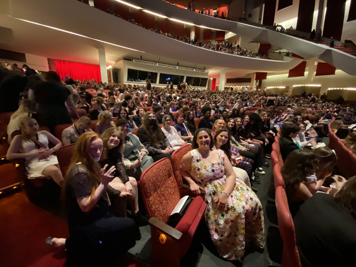 Smyrna High School enjoys the spotlight awards! This was such an amazing and fun experience for everyone. We are so lucky to have attended this event!