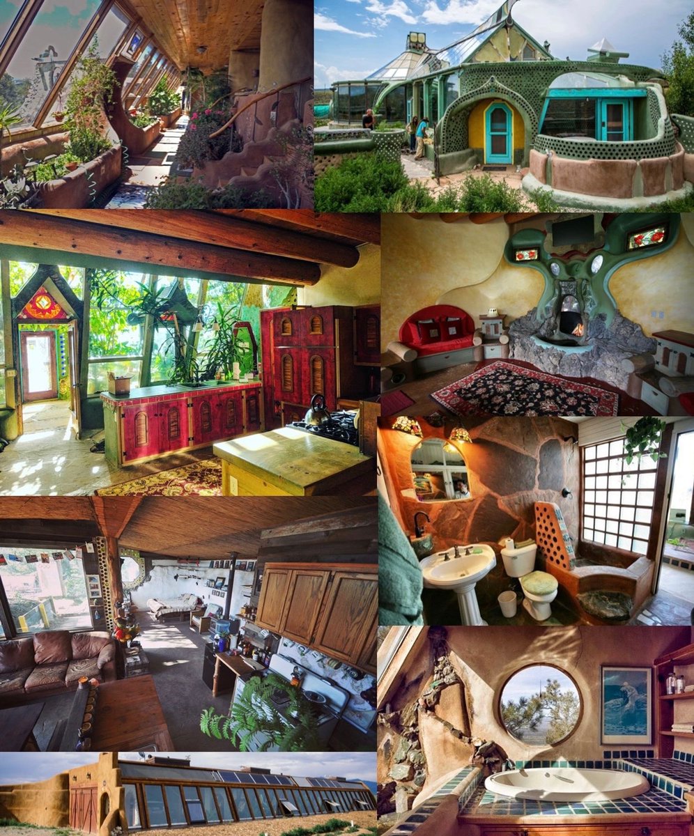 i’ll be real living in an earthship home would be the dream