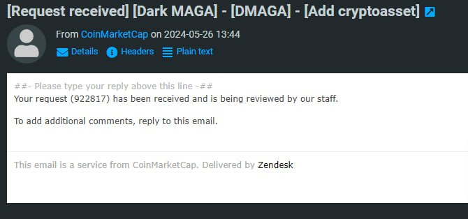 DarkMAGAerc's tweet photo. CMC @CoinMarketCap applied 🇺🇸 #922817

https://t.co/e5bvRpPji0 https://t.co/wkqibIRxjA