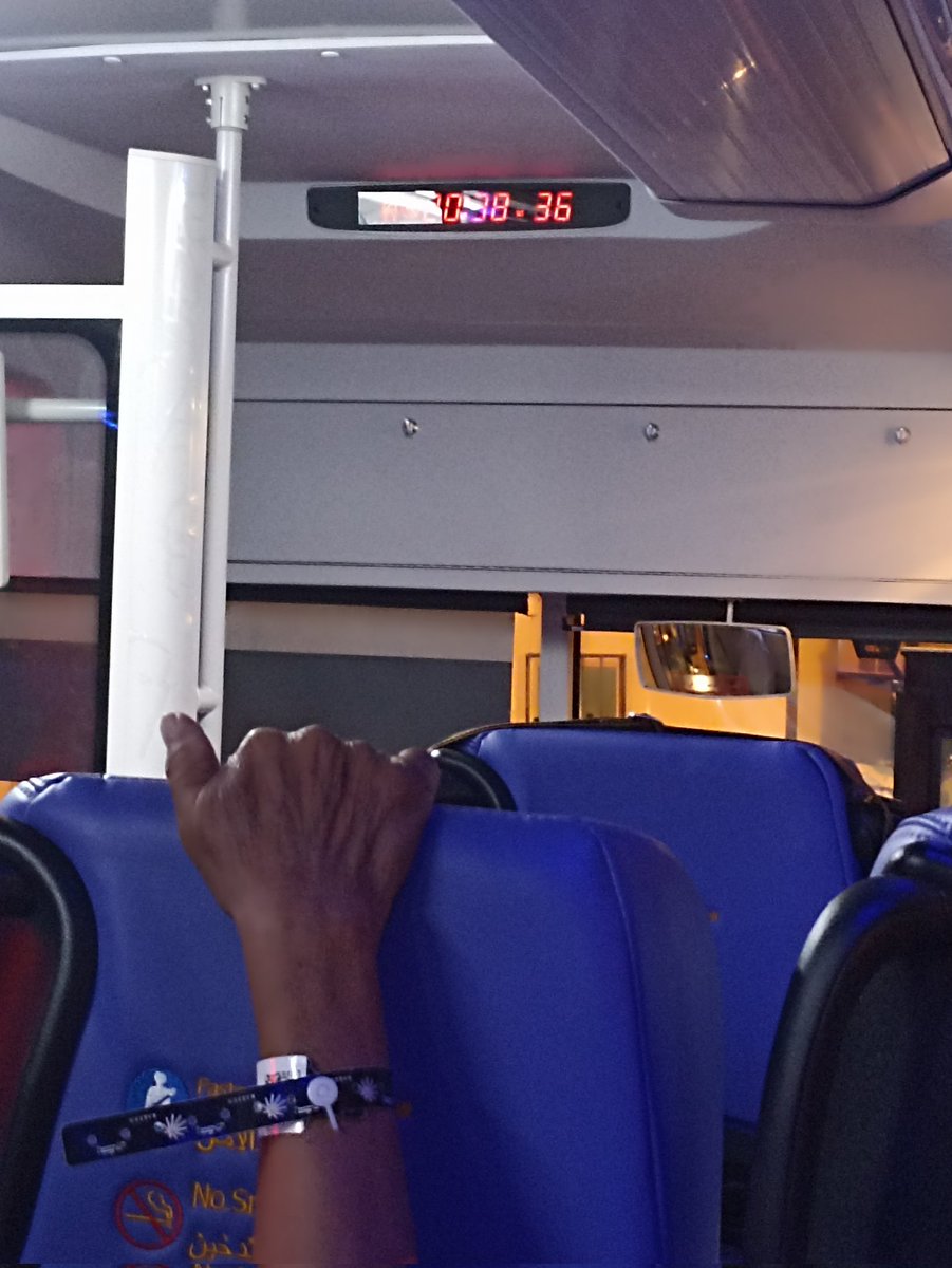 GusHeels's tweet photo. @Kemenag_RI maaf soal foto, kami di bus sholawat. Bgmn SOP jeda waktu keberangkatan. Pemakai bus 2 kadang lama sekali menunggu bus. Skrg 26 Mei jam 20.38 menunggu lebih dari 30 mnt blm jg brkt &amp; ketika kami naik bus ini sdh ada bbrp penumpang yang di dlm bus. Jadi lama sekali ini https://t.co/ilcnuYlaV6
