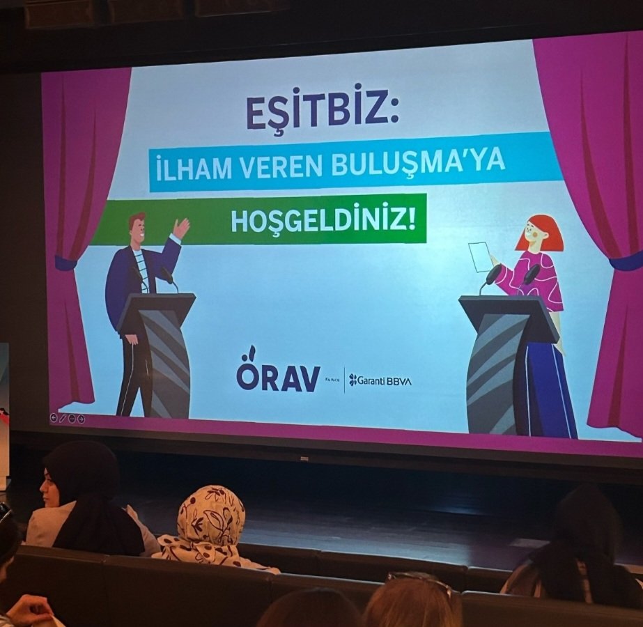 glzr34's tweet photo. Eşit bir geleceği şekillendirmek için gerekli olan ilhamı aldık. Teşekkürler. @orav2008 @BelmaTugrul https://t.co/mbQ9jN0vYa