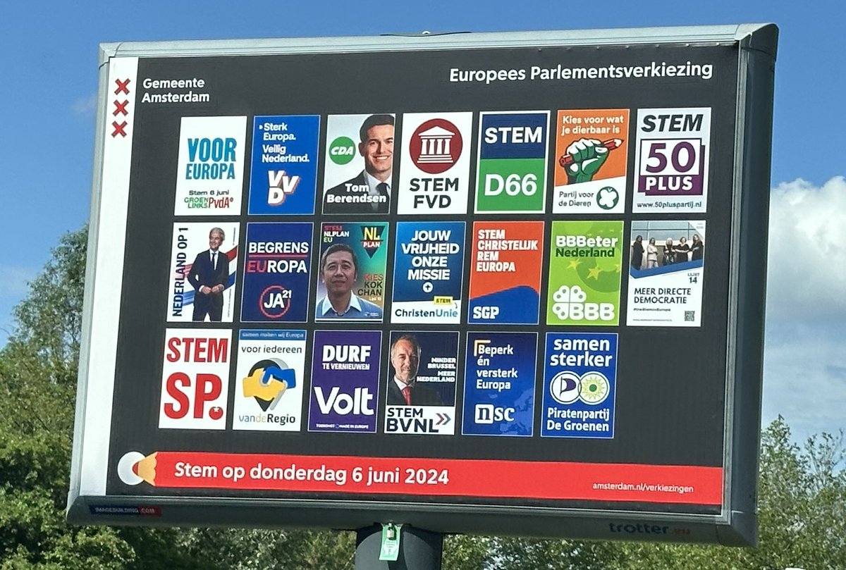 Europees Parlement Verkiezingen worden gehouden op donderdag 6 juni. In ons Nederland zullen 13 miljoen kiezers naar de stembus gaan om 31 leden van het Europees Parlement te kiezen. Laten we onze stemmen uitbrengen en onze democratische rechten uitoefenen. ⁦@Europarl_NL⁩