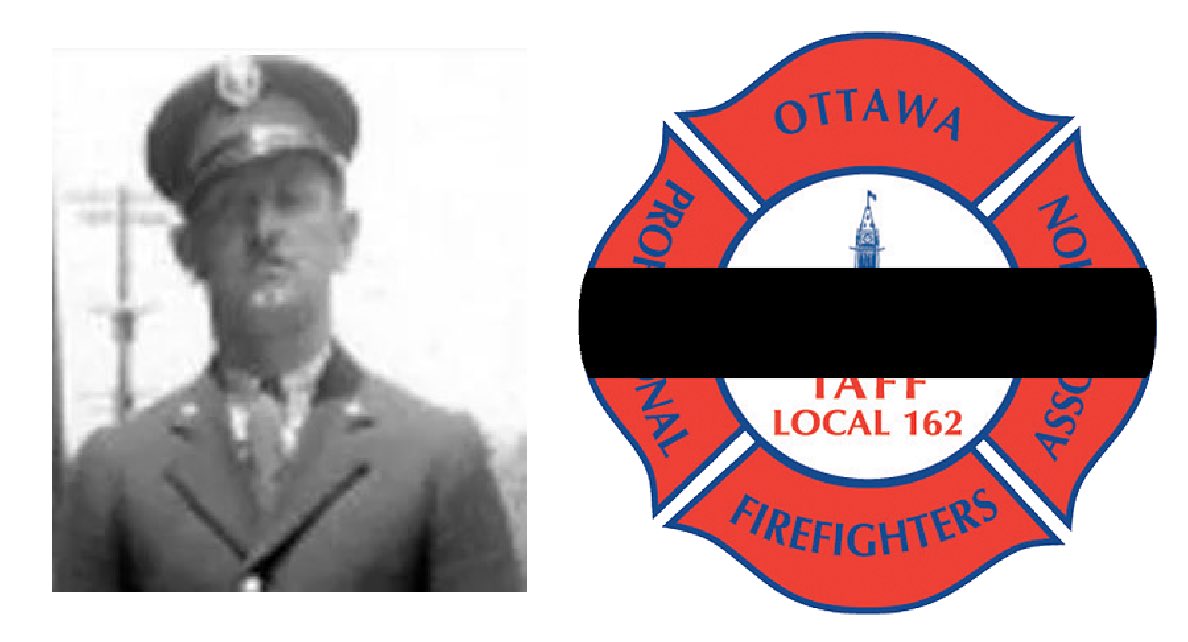 Not forgotten: Firefighter Vernon Kempffer. Died in the Line of Duty - May 26, 1947 #LODD #OTD #OTDinOttFire