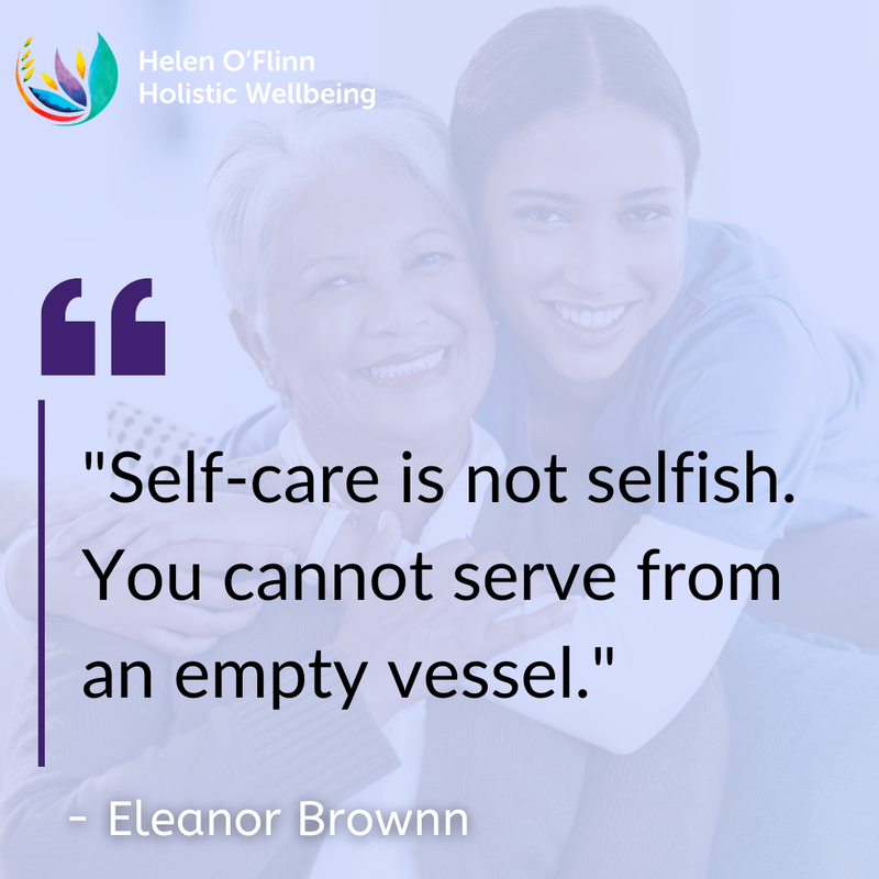 🔱 Eleanor Brownn's quote highlights the importance of self-care in maintaining wellbeing. It emphasises that taking care of oneself is not selfish but rather essential for one's ability to care for others and fulfil responsibilities effectively. 

#Helenoflinn