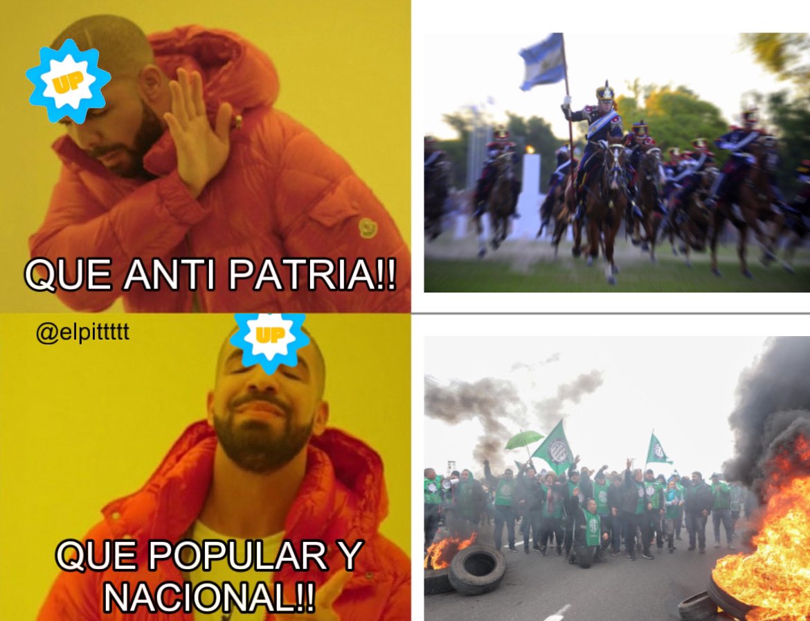 Que DEGENERADOS y ANTIPATRIA son los kukas.