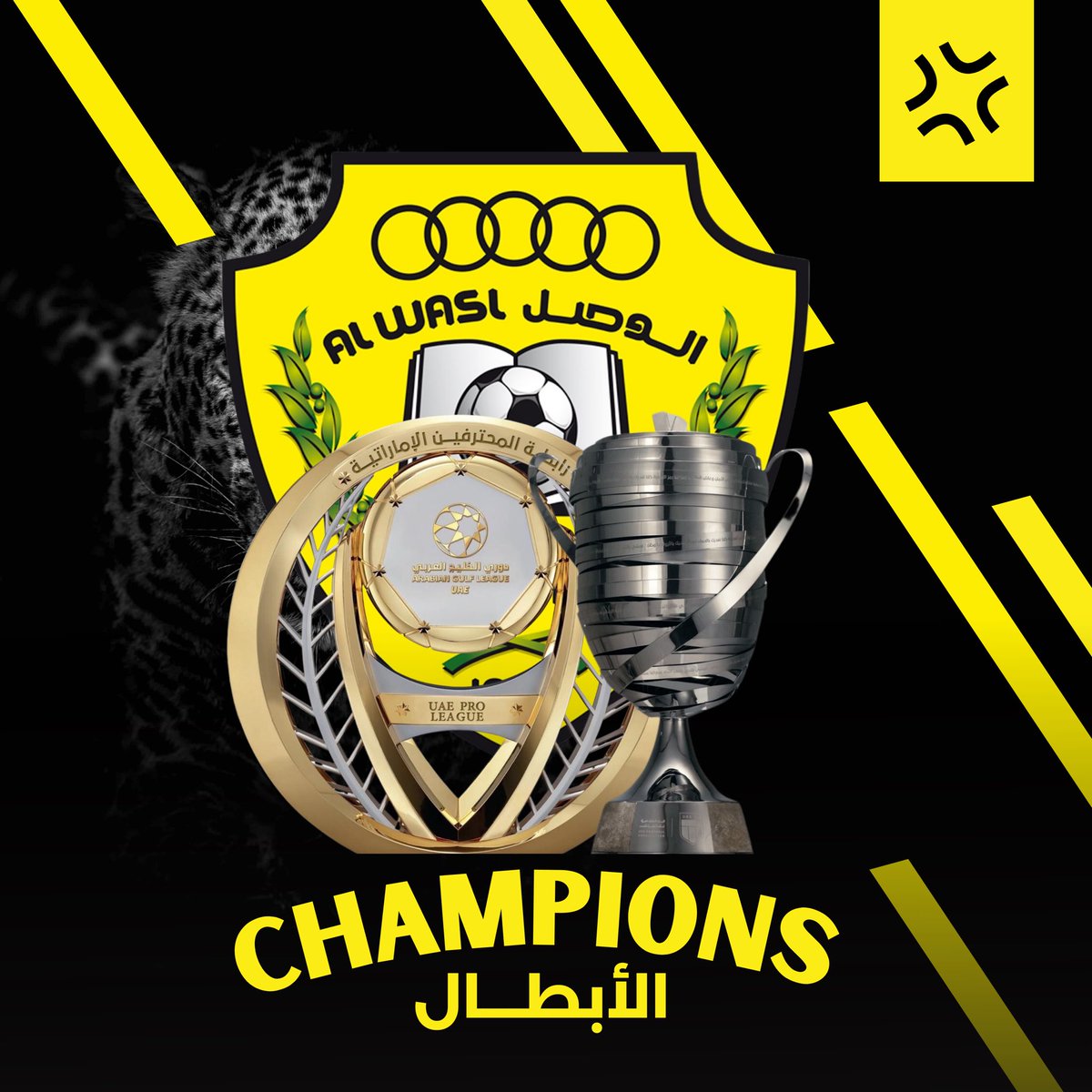 UAEkick's tweet photo. #للتاريخ

بات الوصل أول فريق يحقق ثنائية الدوري والكأس مرتين في تاريخ دورينا https://t.co/QbwmMRK3kg