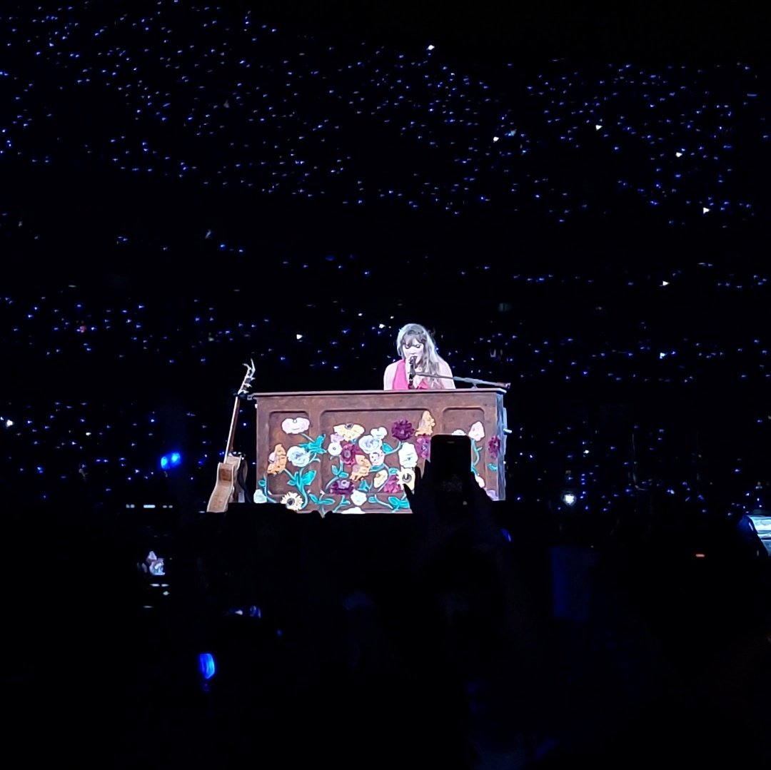 Tengo esta cuenta abandonadísima últimamente, pero esto necesito gritarlo a los cuatro vientos:
 
YO ESTABA AHÍ CUANDO TAYLOR CANTÓ EL MEJOR MASHUP DE LA HISTORIA