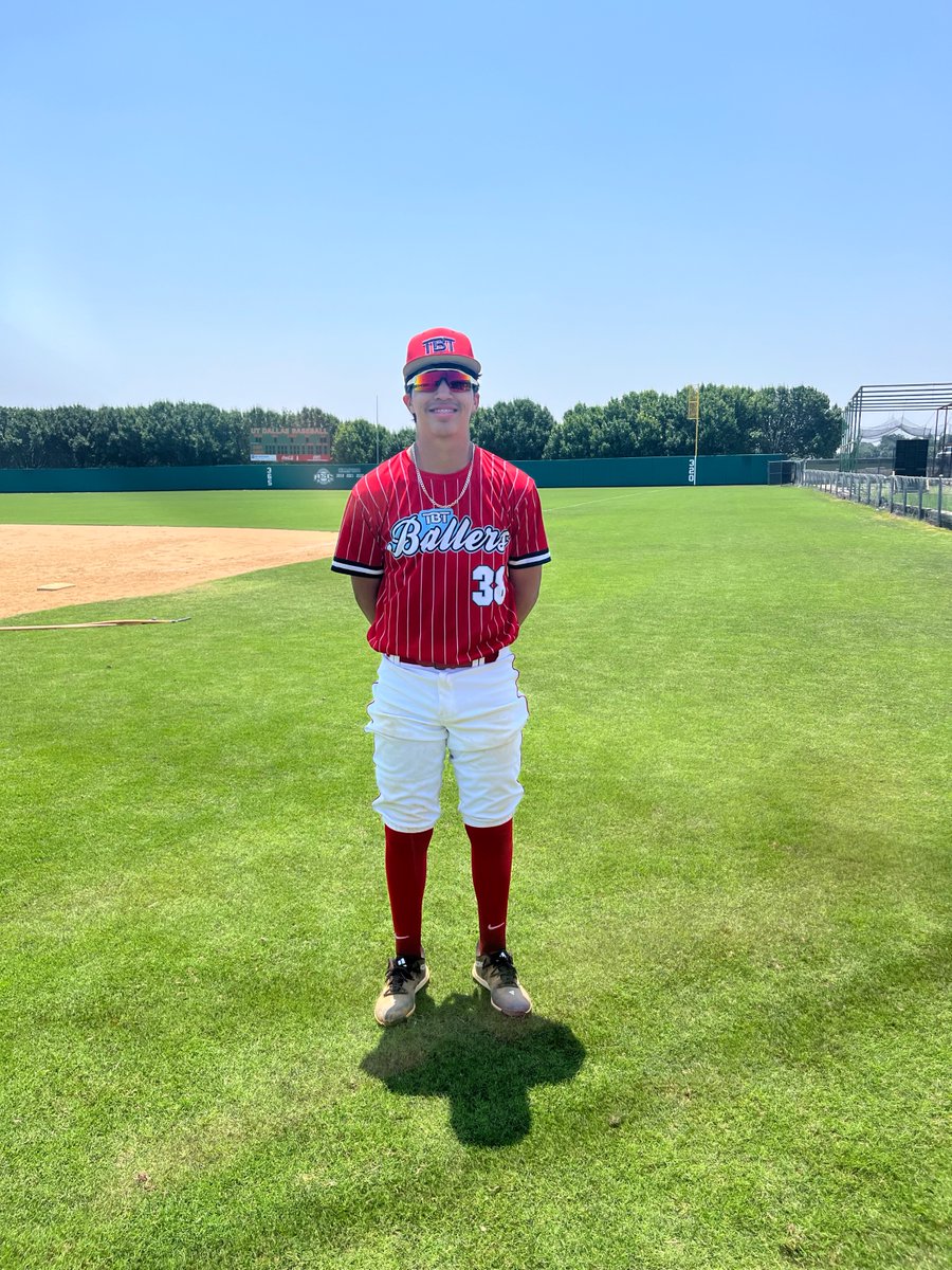 ✭Five Tool Texas✭ (@fivetooltexas) on Twitter photo F: <a href="/TBTTexas/">TBT Texas Baseball</a> 15U American 8, TBT Ballers Texas 15U National 1
PoG: <a href="/ulysis33/">Ulysis Martinez</a> 5 IP, 5K, ER, 3H F: <a href="/TBTTexas/">TBT Texas Baseball</a> 15U American 8, TBT Ballers Texas 15U National 1
PoG: <a href="/ulysis33/">Ulysis Martinez</a> 5 IP, 5K, ER, 3H