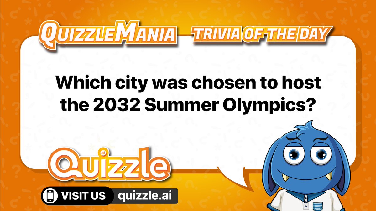 QuizzleAI's tweet photo. Ready for a quirky challenge?

Win 500 stars today! Answer correctly and share this post! each share increases your chance to be a lucky daily winner

𝐃𝐢𝐬𝐜𝐨𝐯𝐞𝐫 𝐭𝐡𝐞 𝐀𝐝𝐯𝐞𝐧𝐭𝐮𝐫𝐞!
https://t.co/JYEFaTtVds

#quiz #trivia #quiznight #brainchallenge #knowledgeispower https://t.co/SgV8kitI2D