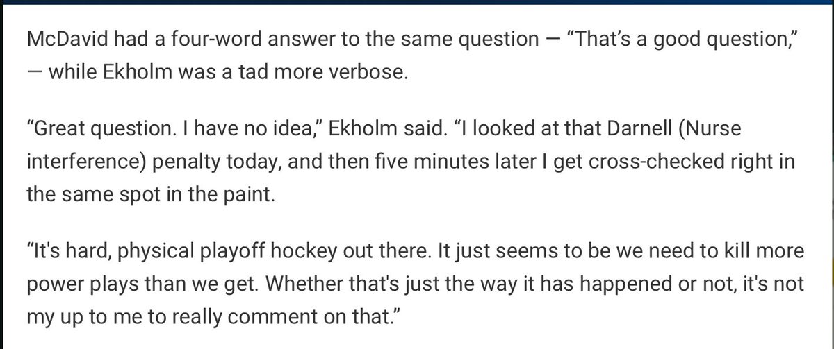 14 days ago the idiot Spector wrote a whole piece about the Canucks fans and media bitching about officiating. Then he writes this. The lack of self awareness is hilarious